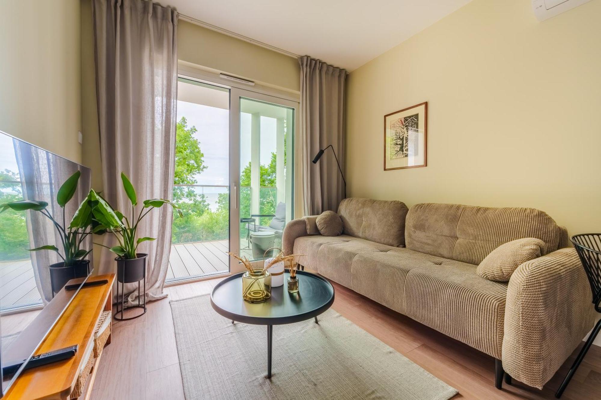 Apartament Z Widokiem Na Morze 120 By Perlowa Przystan Rent Sianozety Exterior photo